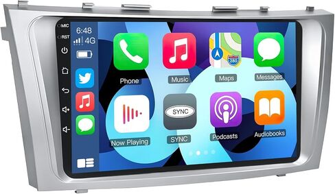 [8Core] Car Radio Stereo for Toyota Camry 2007 2008-2010 2011: 9.1 Inch IPS 1280 * 800 Touch Screen Android 13 Carplay & Android Auto 5GWiFi GPS Navigation BT5.0 36EQ DSP FM SWC Backup Camera in Saudi Arabia