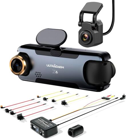 Dash Cam UltraDash Z4 Standard Ver. Dual 4K HDR Wide and Telephoto Starvis 2 IMX678 in Kuwait