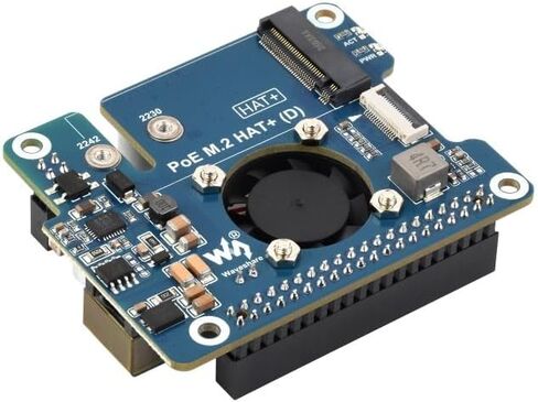 TUOPUONE PCIe to M.2 Adapter with PoE Function for Pi 5, Supports NVMe Protocol M.2 Solid State Drive, Without Header in Saudi Arabia