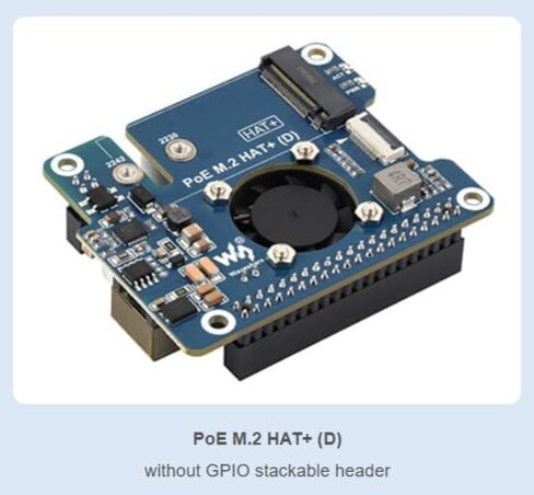 TUOPUONE PCIe to M.2 Adapter with PoE Function for Pi 5, Supports NVMe Protocol M.2 Solid State Drive, Without Header in Saudi Arabia