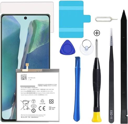 Galaxy Note 20 Battery,Upgraded New Battery Replacement for Samsung Galaxy Note 20 5G SM-N980 SM-N980F SM-N981U with Professional Replacement Tool Kits in Saudi Arabia