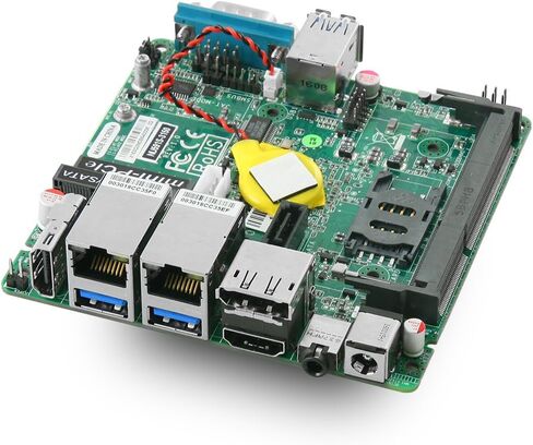 Jetway JNU591S-3160 Intel Braswell Celeron N3160 Dual Intel LAN NUC Motherboard in Saudi Arabia