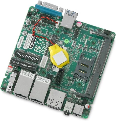 Jetway JNU591S-3160 Intel Braswell Celeron N3160 Dual Intel LAN NUC Motherboard in Saudi Arabia