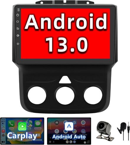 Binize Android 13 for Dodge Ram 1500/2500/3500 Radio 2013-2018 Manual AC in Saudi Arabia