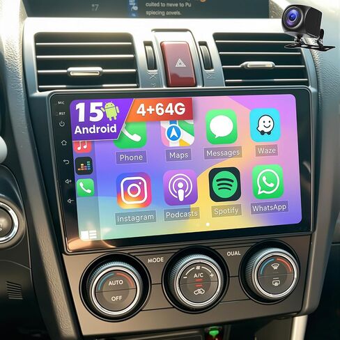 4+64G Android 15 Radio for Subaru Forester WRX Impreza 2013-2015 in Kuwait