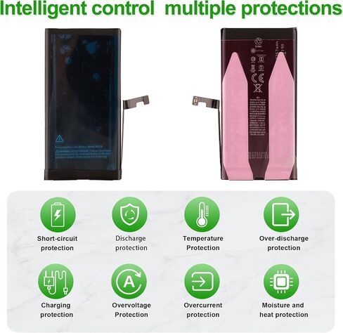 بطارية A3018 3.8 فولت 4000 مللي أمبير، متوافقة مع هاتف iphone15، تأتي مع أداة تركيب البطارية in Kuwait