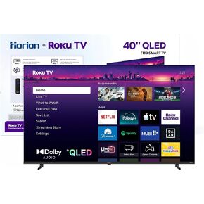 HORION Roku TV 40" QLED Smart FHD Television with Quantum Dot Color in Saudi Arabia