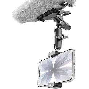 Charchendo Car Sun Visor Short Metal Arm Phone/GoPro Mount 4-7" in Saudi Arabia