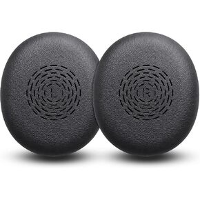 Replacement Ear Pads for Jabra Evolve2 65 Flex(Do Not Fit Other Headphones) On-Ear Wireless Headphone, Ear Cups Cover, Soft Leather＆Memory Foam Headset Cushions-Black in Kuwait