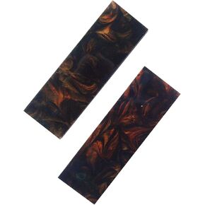 2 Pieces Knife Handle Scales,Acrylic Inlace Grips Handle Material,Knifemakers Sword DIY Slabs Material in Saudi Arabia