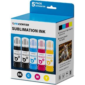 OFFICENTER Sublimation Ink Compatible with ET Inkjet Printers in Saudi Arabia