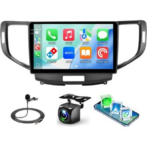 4GB+128GB Car Stereo for Honda Accord 2008-2012/Spirior 2009-2013/Acura TSX 2008-2012, 9-Inch in-Cell Touchscreen 720x1280p Android Car Radio Wireless CarPlay Android Auto FM BT WiFi in Saudi Arabia
