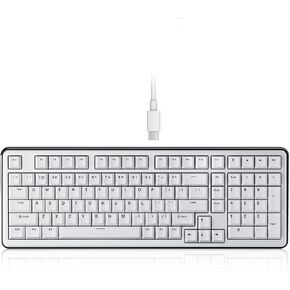 AC100 Wired Mechanical Keyboard 98% 100 Key CNC Aluminum Hot-Swappable in Kuwait