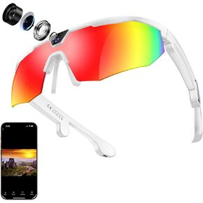 AI Smart Glasses with Camera, Bluetooth Audio for Sports & Outdoor in Saudi Arabia