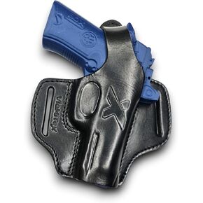 حافظة جلدية VlaMiTex B38 OWB لسلسلة Beretta 80 متضمنة. 80X Cheetah (الحضري التكتيكي)، 81/82 (.32 ACP)، 84/84F/84FS، 85/85F، 87 قياسي - جاهز للبصريات in Kuwait