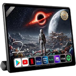 13.5" Android 13 Car Headrest Monitor 64GB Rear TV (Pair) in Saudi Arabia