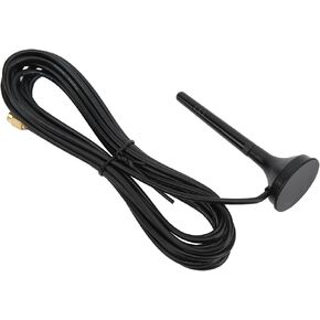 Fafeicy XP-5G-006 15dBi 5G 600-6000MHz 9.8ft Copper Rod External Magnetic Base with SMA Male Gold Plated Connector RG174 Cable for Outdoor Signal Router Modem Cell Phone in Saudi Arabia