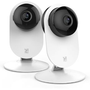 YI Pro 2K Home Security Camera 2Packs,2.4GHz WiFi with Smart Detection in Saudi Arabia