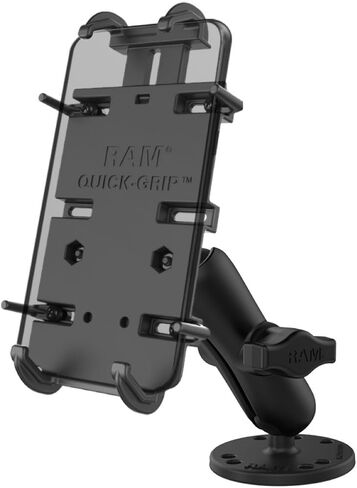 RAM MOUNTS Quick-Grip XL Phone Mount with Drill-Down Flat Surface Base in Kuwait