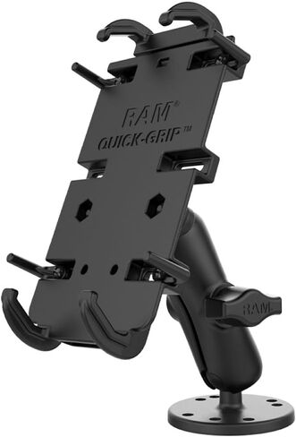 RAM MOUNTS Quick-Grip XL Phone Mount with Drill-Down Flat Surface Base in Kuwait