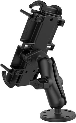 RAM MOUNTS Quick-Grip XL Phone Mount with Drill-Down Flat Surface Base in Kuwait