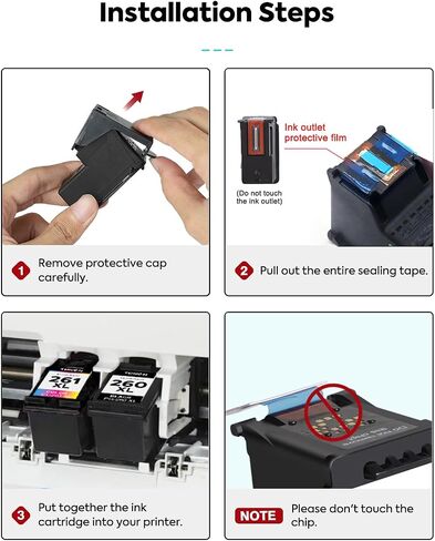 260XL 261XL Ink Cartridge Replacement for Canon 260 and 261 XL 1-Pack Color in Saudi Arabia