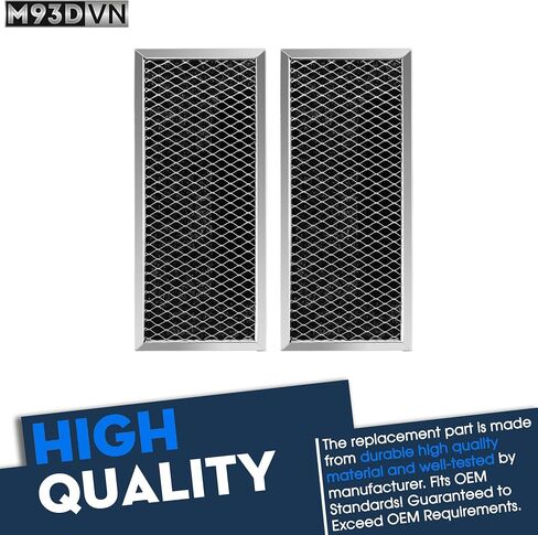 2P Microwave Recirculating Charcoal Filter for GE DVM7195DK1WW DVM7195DK2BB in Saudi Arabia