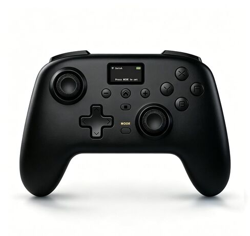 Exilapsire Wireless Game Controller with Touch Panel | Works for PC/Switch/Switch 2/iOS/Android, Hall Effect Joystick & Trigger, RGB Illumination, Customizable Buttons，Solid Black in Kuwait