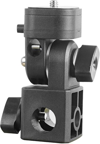 Kavolet Cold Shoe Adapter Camera Mount 180° Tilt Arrow Storage Case Plate Lightweight Durable Portable for Mobile Photography in Saudi Arabia