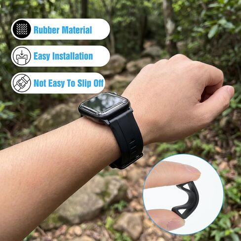 6PCS Watch Band Holder Loop,Multiple Sizes Watch Band Keeper in Saudi Arabia