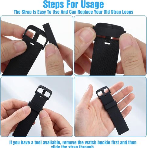 6PCS Watch Band Holder Loop,Multiple Sizes Watch Band Keeper in Saudi Arabia