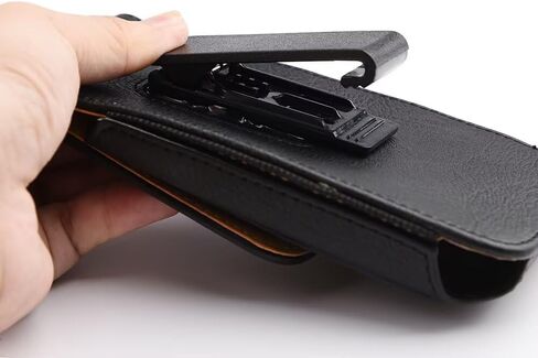 Black Belt Phone Holster Compatible with iPhone 16e, 16 Plus, 16 Pro, 16, 15, 15 Pro, 15 Plus, 15 Pro Max, Compatible with Motorola Moto G86, G86 Power, S50, G55, G85, X50 Ultra, G64, G54 Power in Saudi Arabia