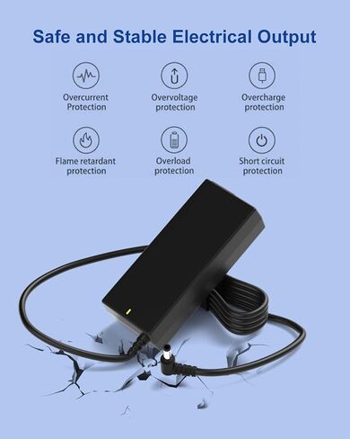19V Charger Compatible with LG Monitor Widescreen in Saudi Arabia