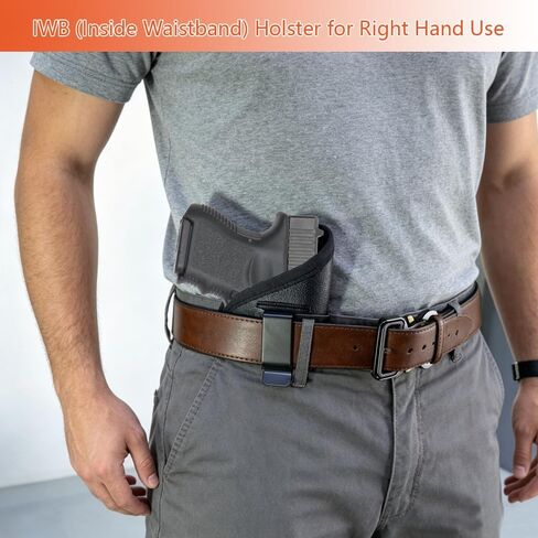 Universal IWB Concealed Carry Holster for Subcompact Compact Handguns in Kuwait