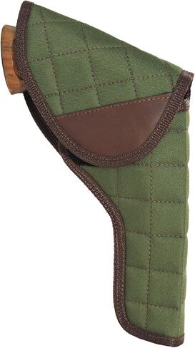 Barsony New Woodland Green Flap Holster for 4" Revolvers in Saudi Arabia