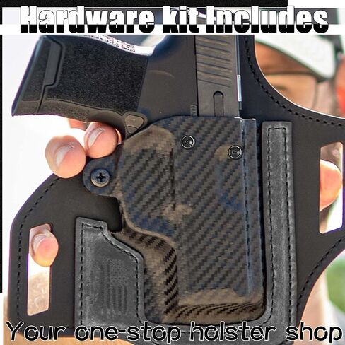 92 Pcs Holster Making Kit - 2 Thermoform Sheets + 90 Fasteners Washers for DIY Knife Sheath Tactical Armor Airsoft Keel Guards Cosplay in Kuwait