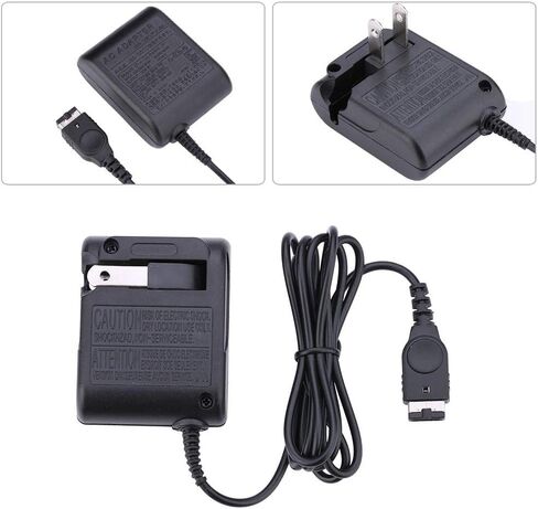 AC Adapter for Gameboy, NDS Connection Charger Adapter for SP, Reverse Circuit Lightweight Portable for GBA for Gameboy Game Console Travel in Saudi Arabia