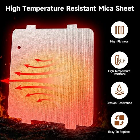 Microwave Wave Guide Cover Mica Sheet Replacement Compatible with GE Microwave Replace#: WB34X21610 PS9493024 AP5806654 3280539 in Saudi Arabia
