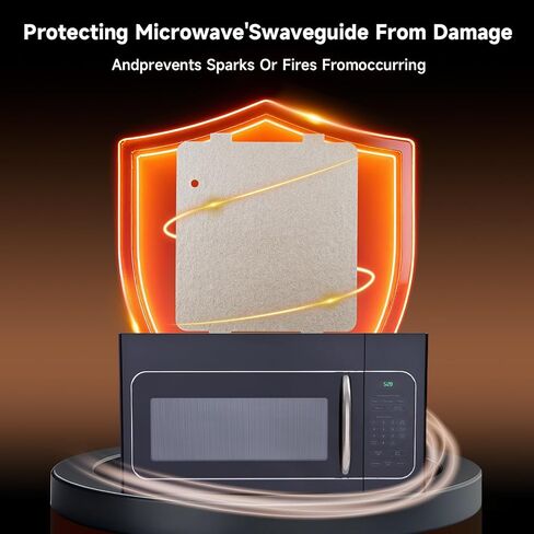 Microwave Wave Guide Cover Mica Sheet Replacement Compatible with GE Microwave Replace#: WB34X21610 PS9493024 AP5806654 3280539 in Saudi Arabia