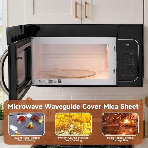 Microwave Wave Guide Cover Mica Sheet Replacement Compatible with GE Microwave Replace#: WB34X21610 PS9493024 AP5806654 3280539 in Saudi Arabia