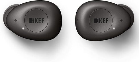 KEF Mu3 Noise Cancelling True Wireless Earphones (Charcoal) in Saudi Arabia