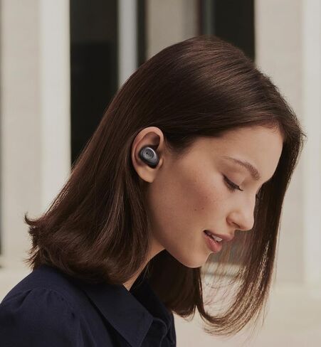 KEF Mu3 Noise Cancelling True Wireless Earphones (Charcoal) in Saudi Arabia