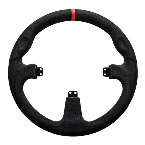 ASETEK Racing Forte GT Aluminum Button Box Bundle with 330 mm Round Comfort Plus+ Wheel Rim for Authentic Steering Feel and Versatile GT or Road Sim Racing in Kuwait