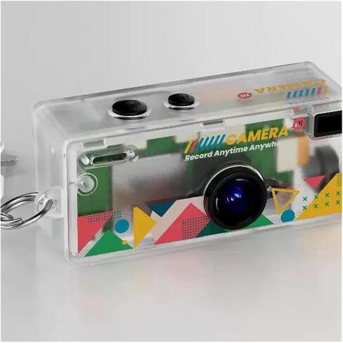1080P Retro Portable Thumb Keychain Digital Camera, Wearable Mini Video Camcorder Recorder with Fill Flash in Saudi Arabia
