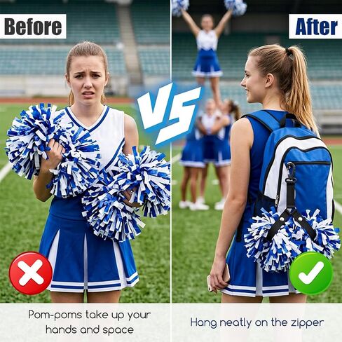 Pom Pom Holder for Backpack Cheer, Cheer Poms Poms Holder in Saudi Arabia