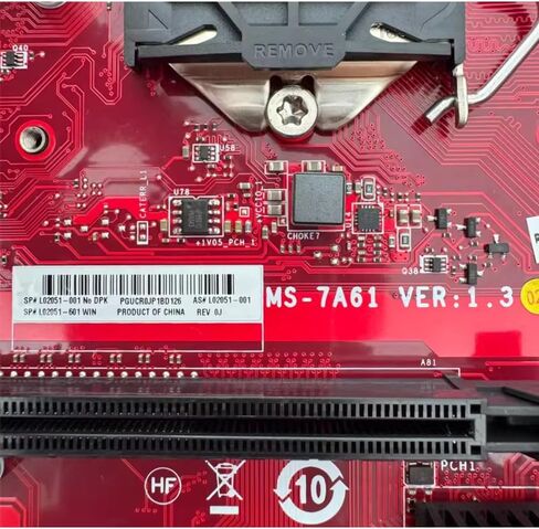 L02051-001, L02051-601 MS-7A61 Z370 Desktop Motherboard Compatible with HP OMEN 880-181CN, Compatible with HP Tampa2 8437 in Kuwait