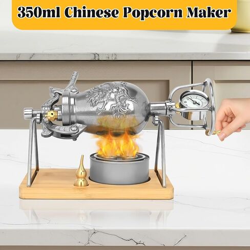 350ml Chinese Popcorn Cannon Machine with Cotton Bag in Saudi Arabia