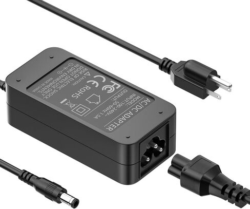 Power Adapter for MSI Monitor, 20V AC Adapter Compatible with MSI Optix G241V G241 G272 G24C6 G271 G274QPF G27C5 G32 3CB5 OPTIXG271 24"27" 32-inch Curved Gaming Monitors in Saudi Arabia