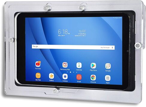 Security Anti-Theft Acrylic VESA Enclosure for Samsung Galaxy TAB A 10.1 (TAB A 10.1 2019 SM-T510, Black) in Kuwait