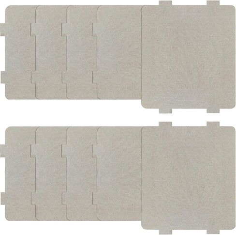 10PCS 5304464061 Waveguide Cover Compatible with Frigidaire, Size 3.9" x 4.25", Thickness 0.4mm, Microwave Mica Sheet in Saudi Arabia